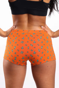 Stylish orange modal underwear for women