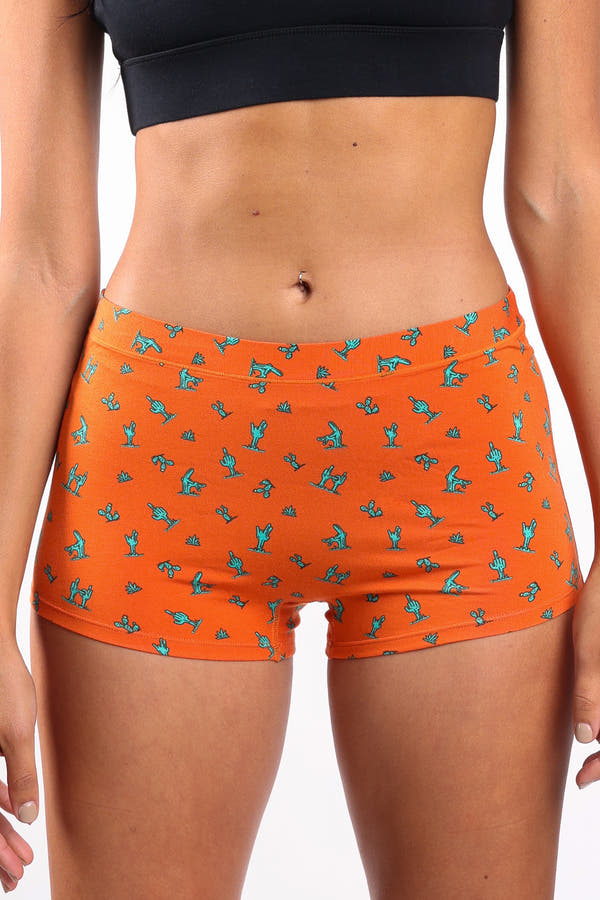 The Hokey Pokey | Cactus Modal Boyshort Underwear