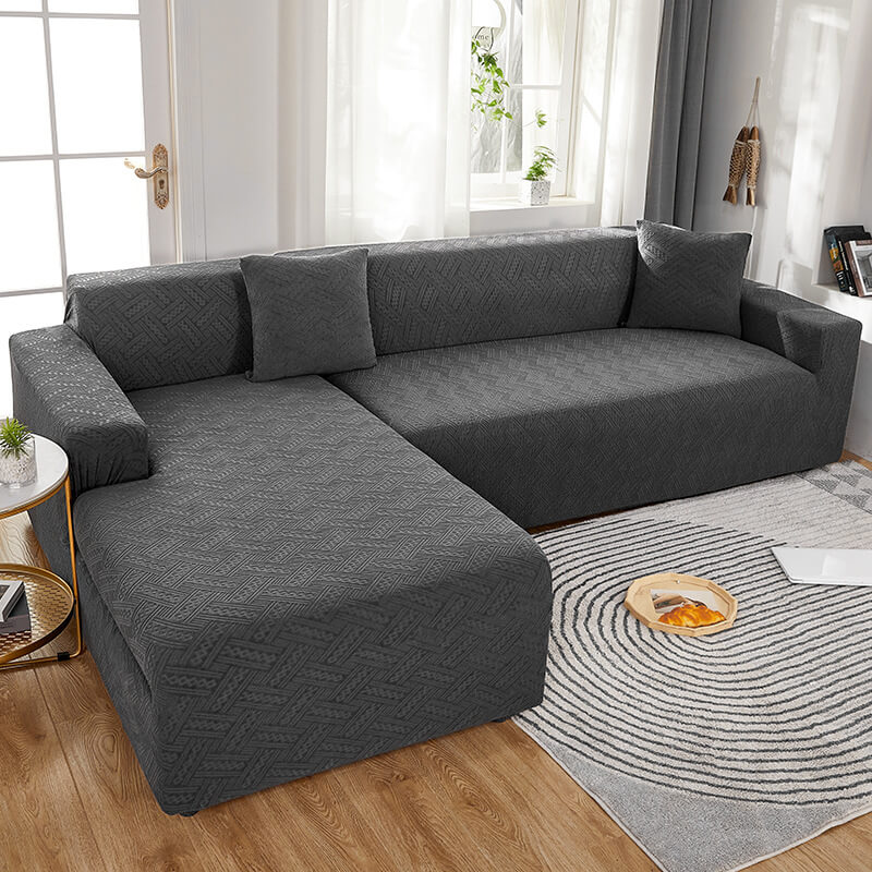 Reversible Chenille Sofa Cover, Futon Sofa Slipcover Furniture