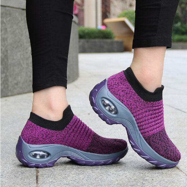 women's walking shoes sock sneakers
