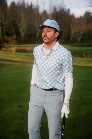 Macklemore in Golf Clothes