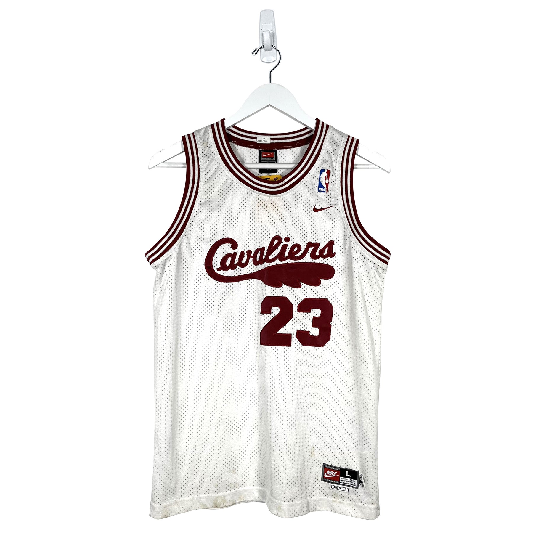 Vintage Nike NBA Cleveland Cavaliers Lebron James #23 Stitched Jersey