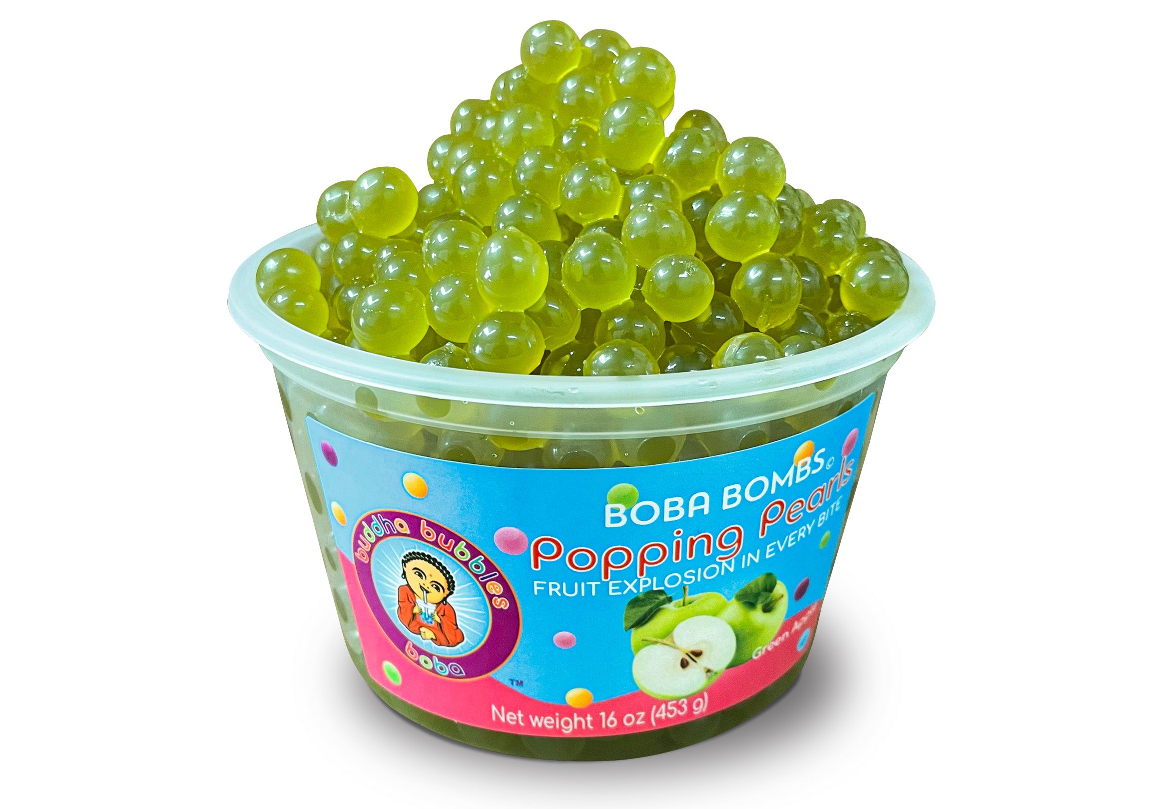 Avocado Bubble Boba Tea Drink Mix Powder Buddha Bubbles Boba 1 Kilo (2.2  Pounds) | (1000 Grams)