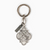 Armor of Protection Key Ring Silver