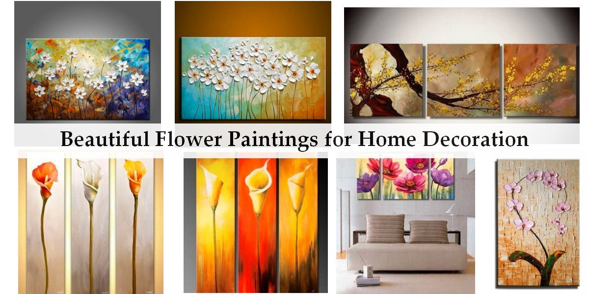 Beautiful Flower Paintings, Abstract Flower Painting, Acrylic Flower P ...