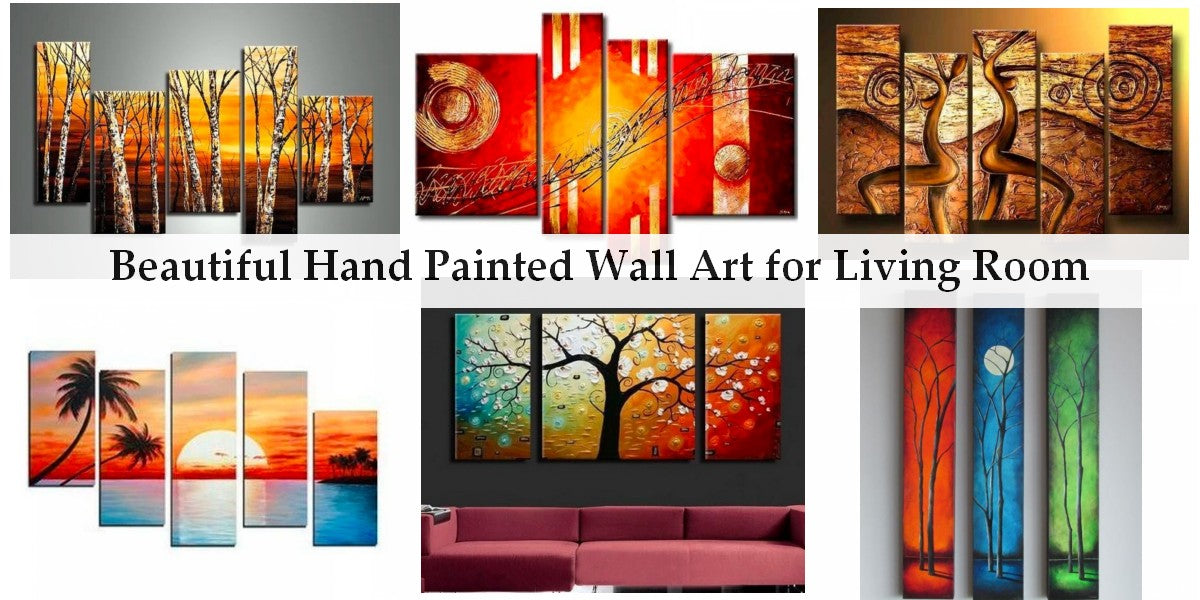 Modern Paintings for Living Room, Simple Painting Ideas, Abstract Wall ...