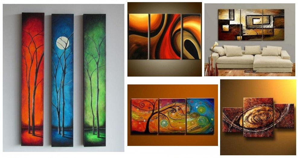 Simple Modern Art, Abstract Acrylic Paintings, 3 Piece Paintings, Modern Paintings for Living Room, Contemporary Wall Art Paintings, Acrylic Paintings for Bedroom, Buy Paintings Online