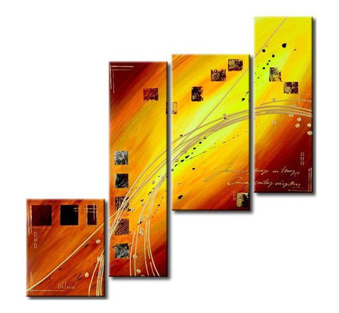 Painting Canvas Artwork Modern Abstract Painting City – CP Canvas Painting  Online