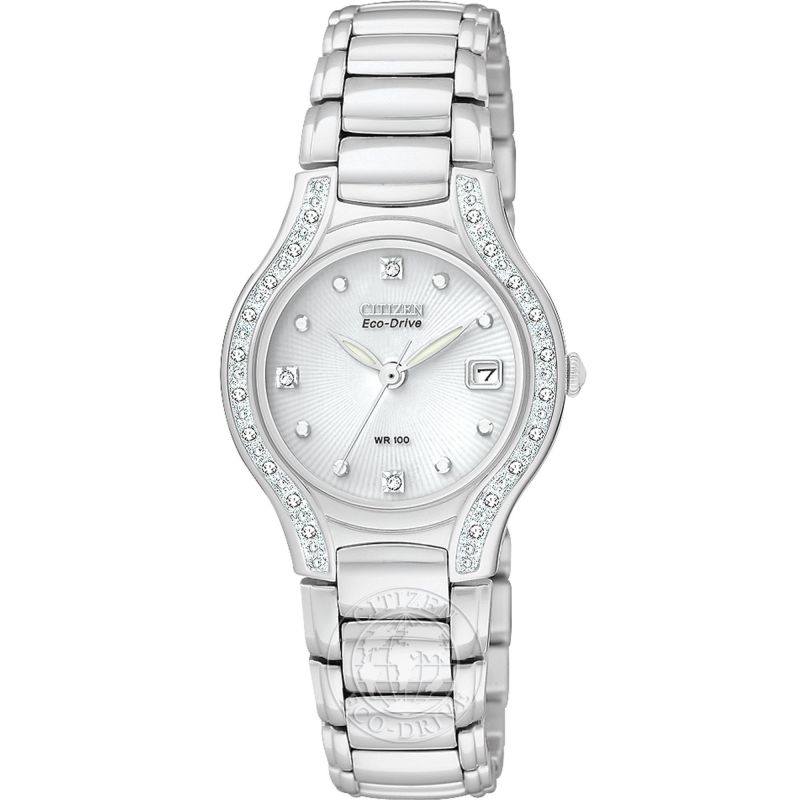 Citizen Citizen Ladies' Eco-Drive Silhouette Diamond Watch EW2360-51A |  