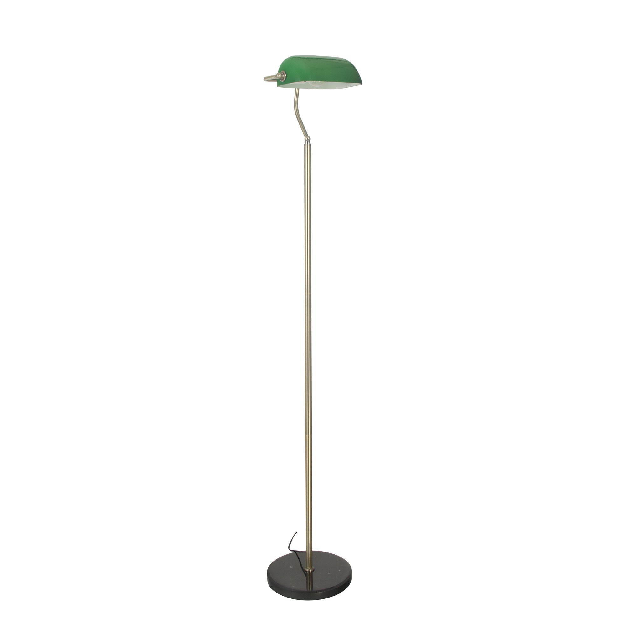 bankers style floor lamp