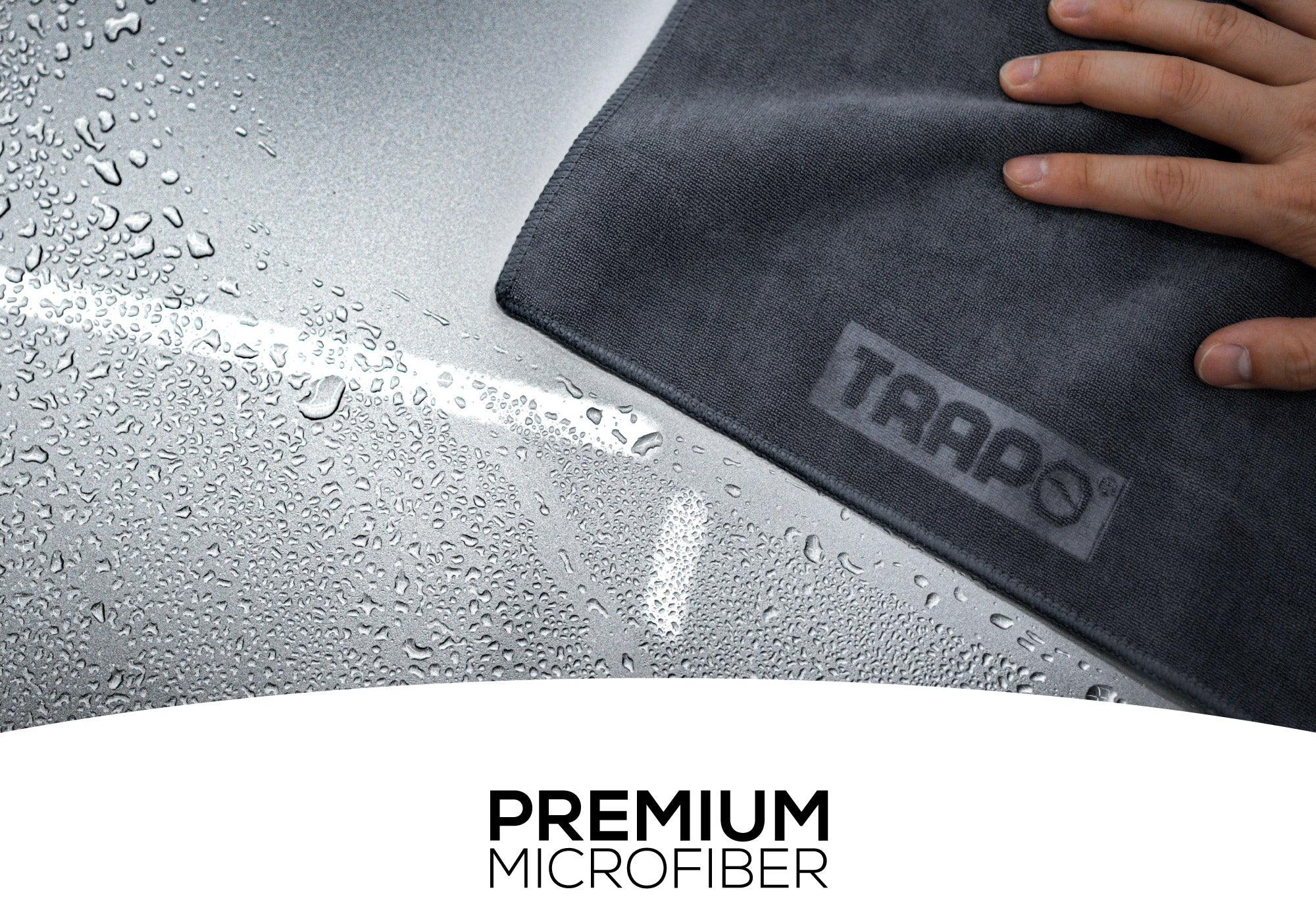 Premium Microfibre Trapo Premium Microfibre makes polishing effortless.Made of high-quality material, Trapo Premium Microfibre is specially designed to be durable, non-abrasive, and more absorbent than your average retail brand microfibre towels. Plus, it's lint-free! Suitable for use on any surface.