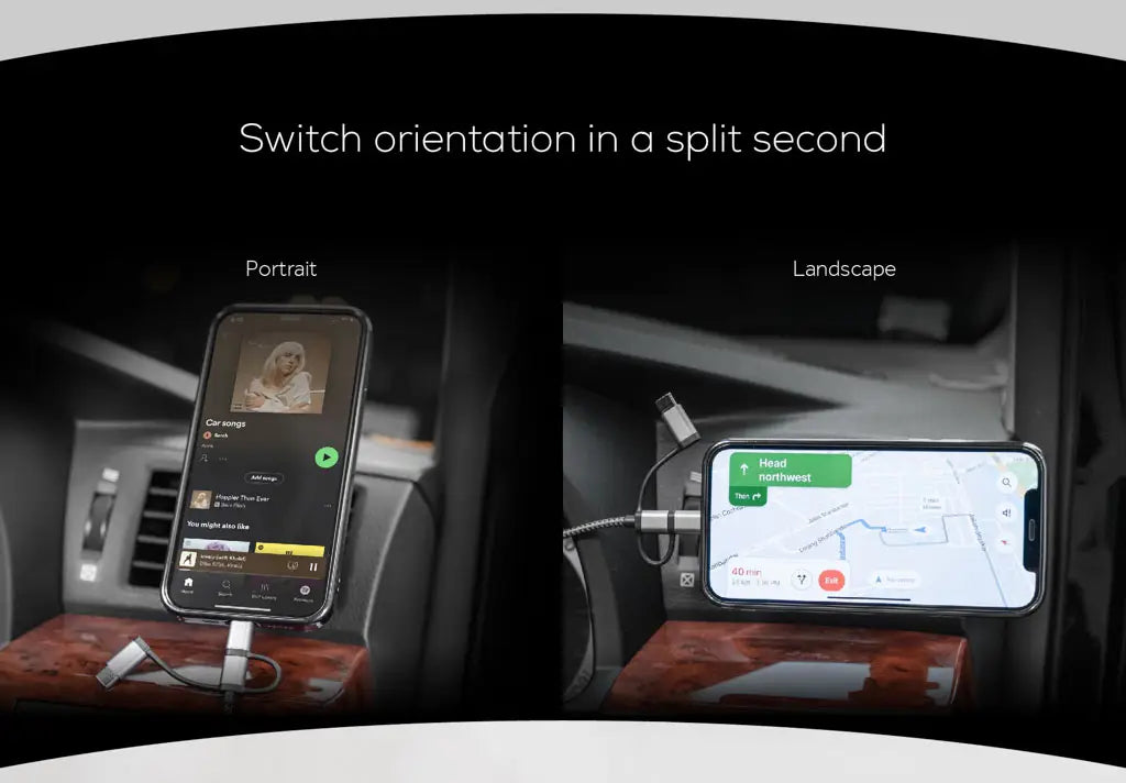 Switch orientation in a split second