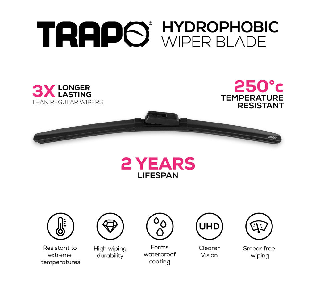 Car Wiper - TRAPO Hydrophobic Wiper Blade