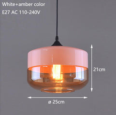 LillyLite Modern Glass Pendant Lamp