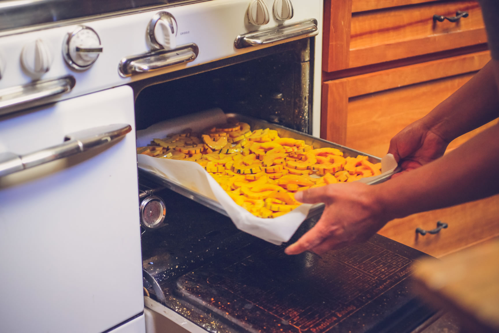 bake delicata squash