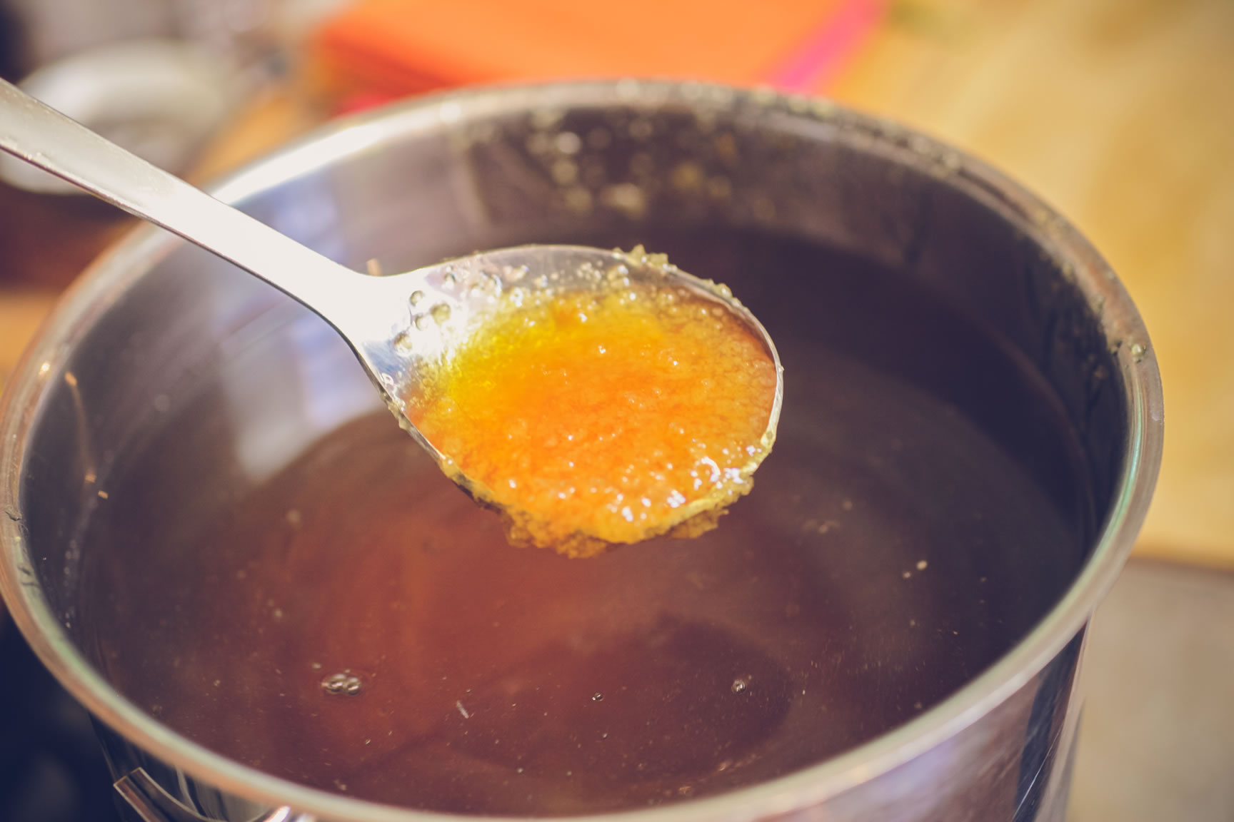 dissolve honey in water for mead