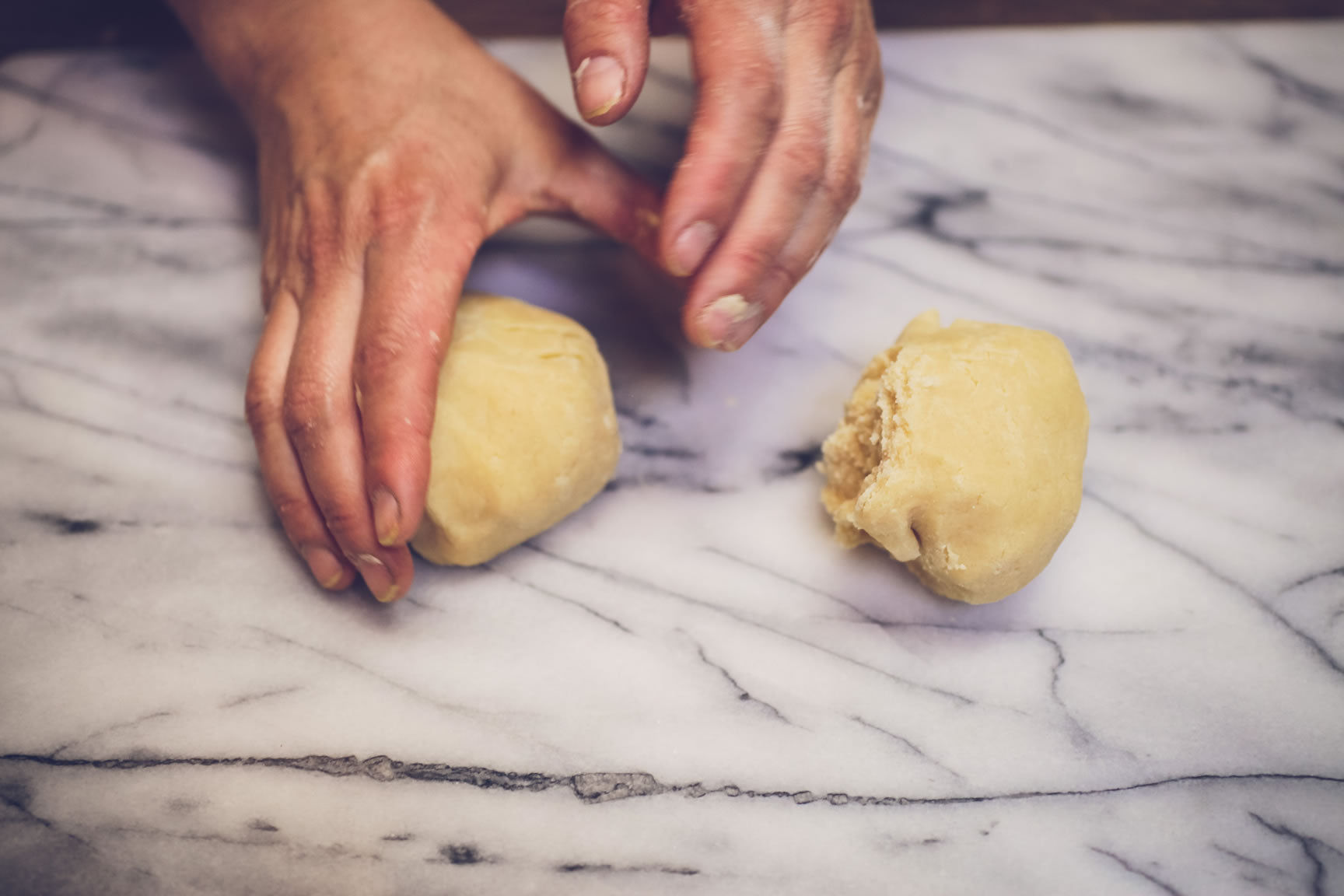 divide tart dough