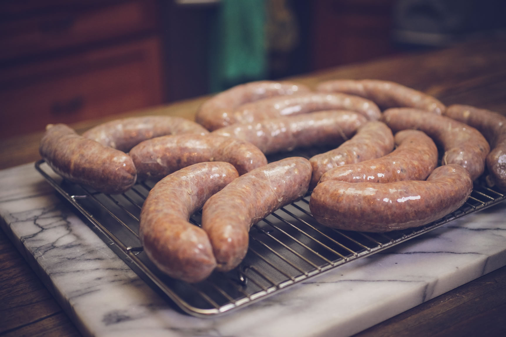 let dry on a baking sheet