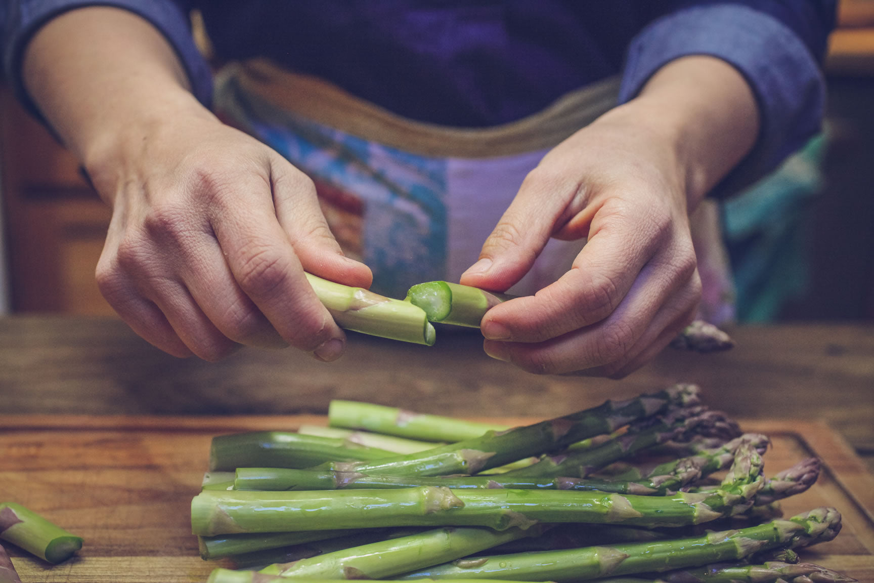 snap asparagus