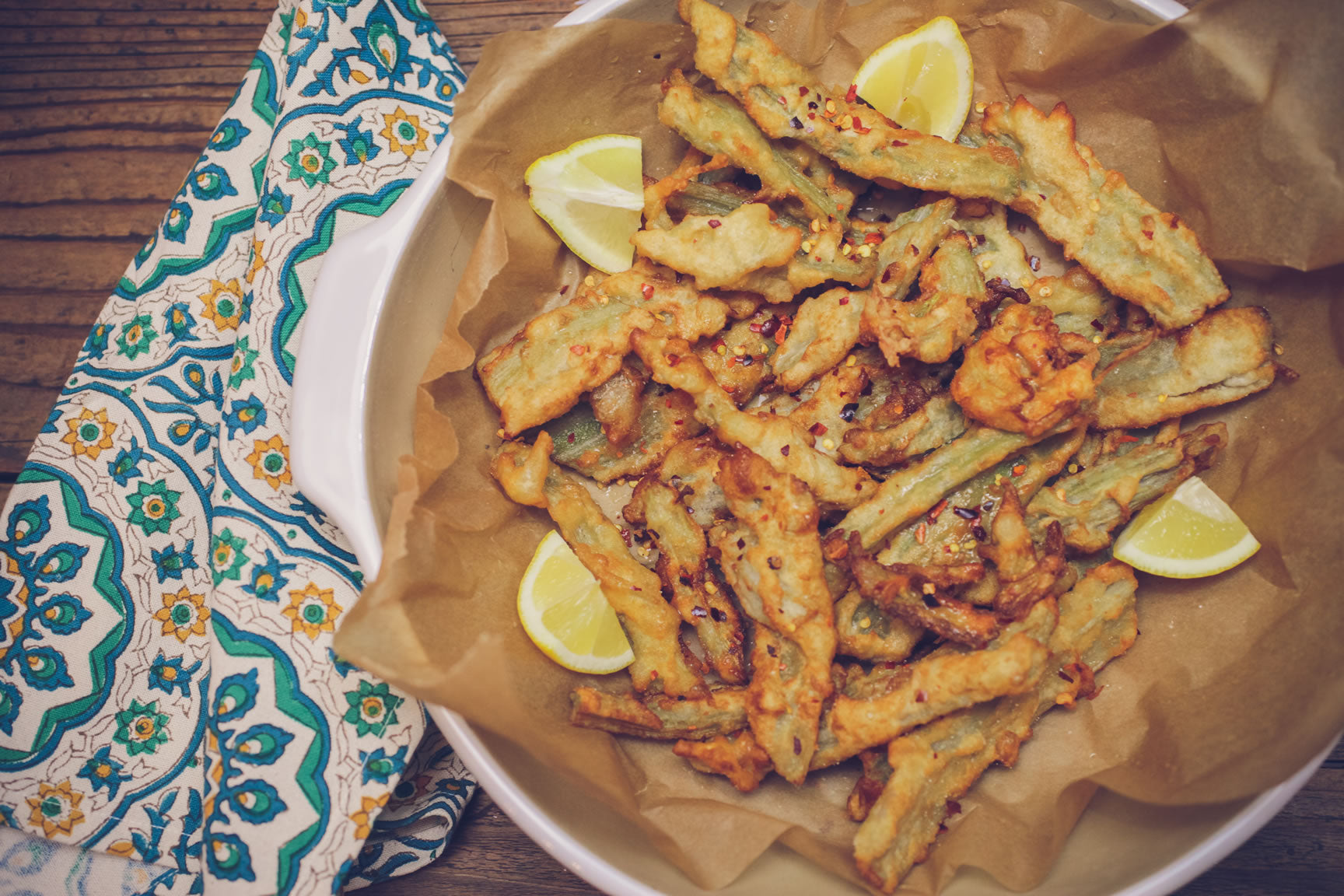 fried cardoons