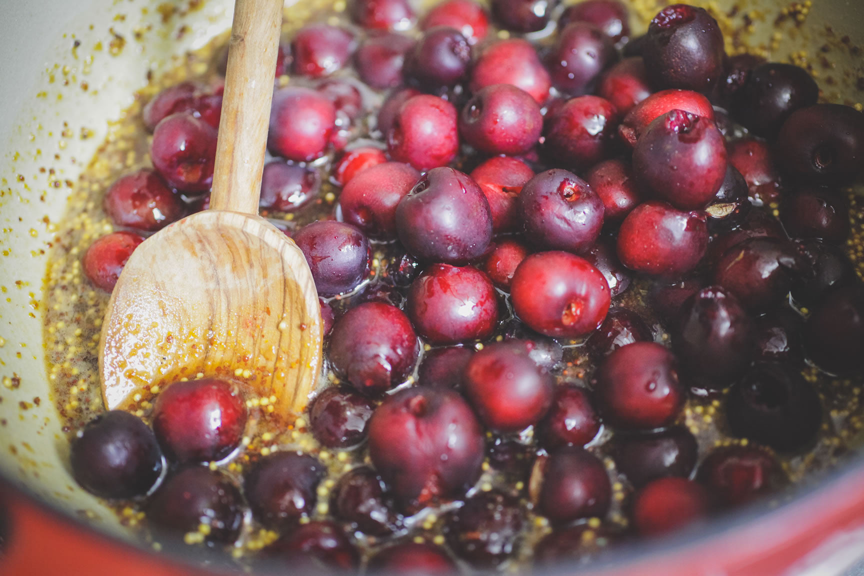 cooked cherries