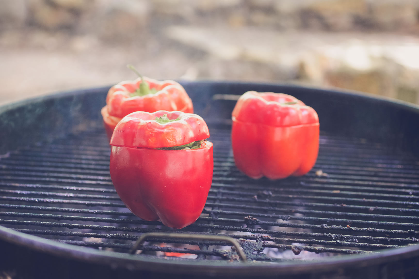 grill peppers