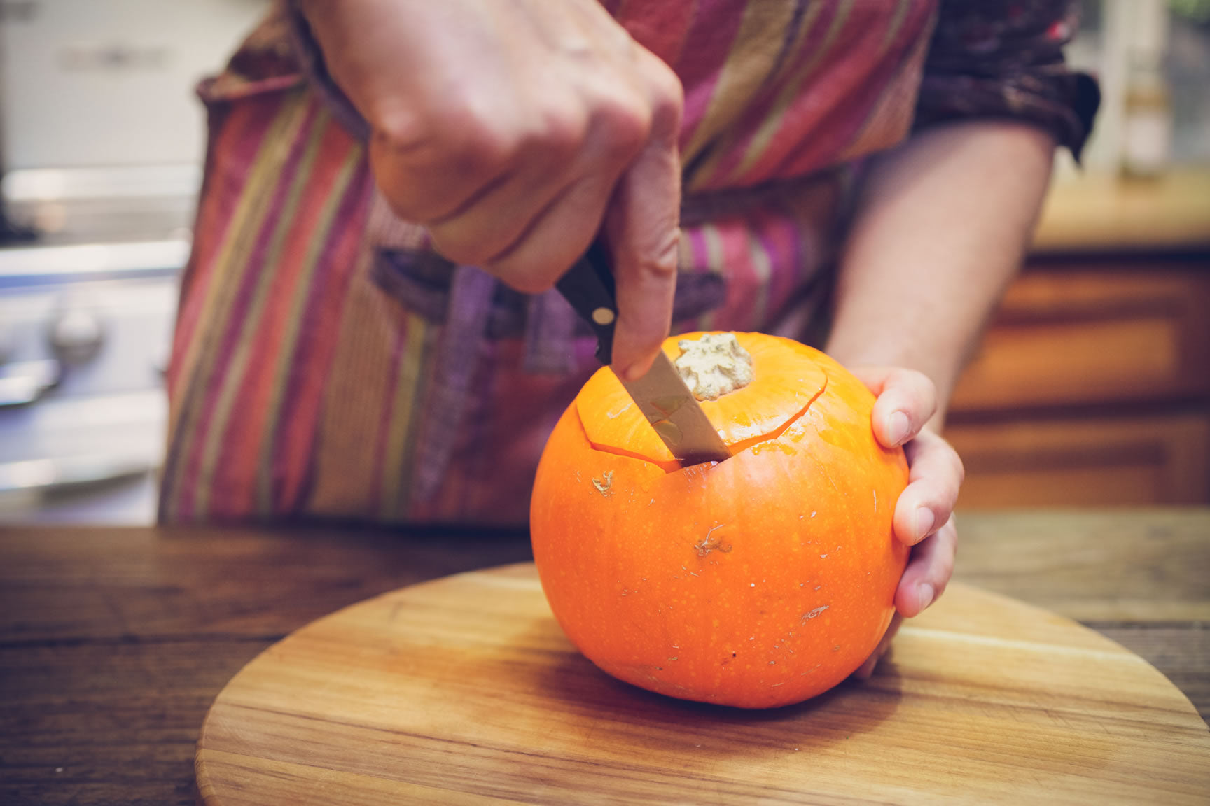 wash pumpkin