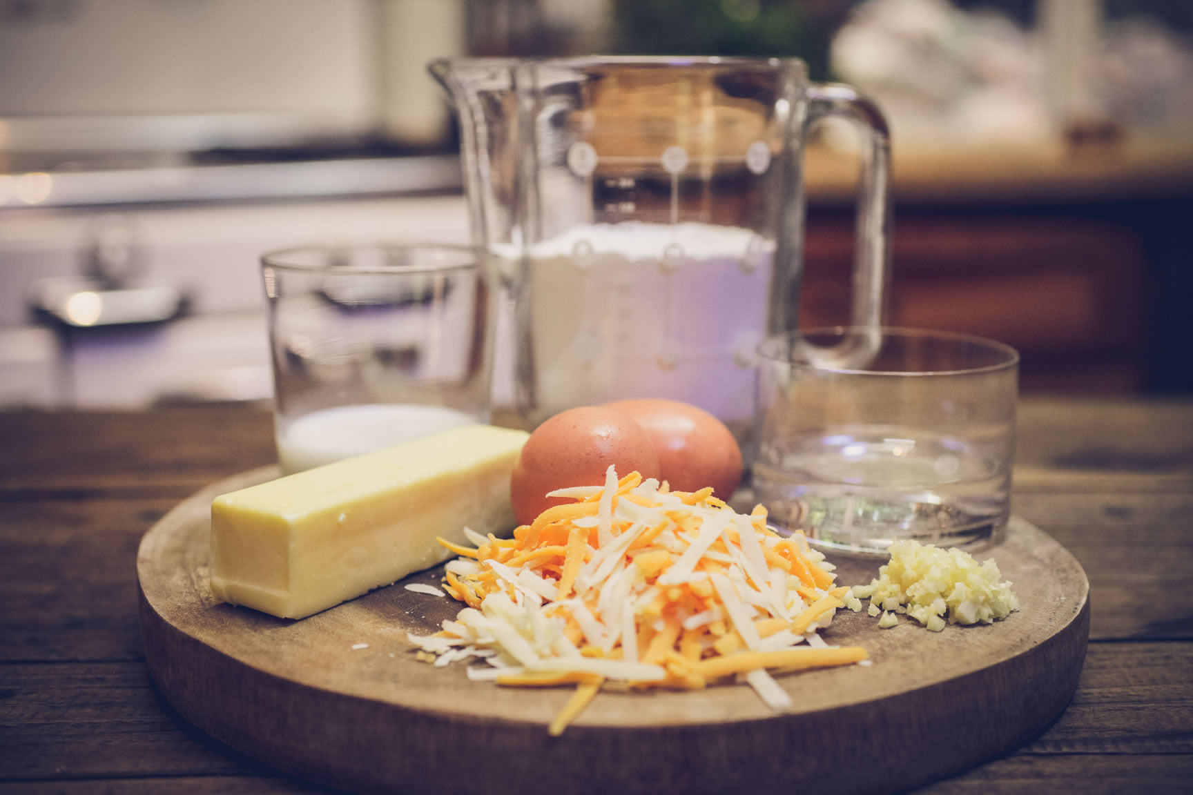 cheese bun ingredients