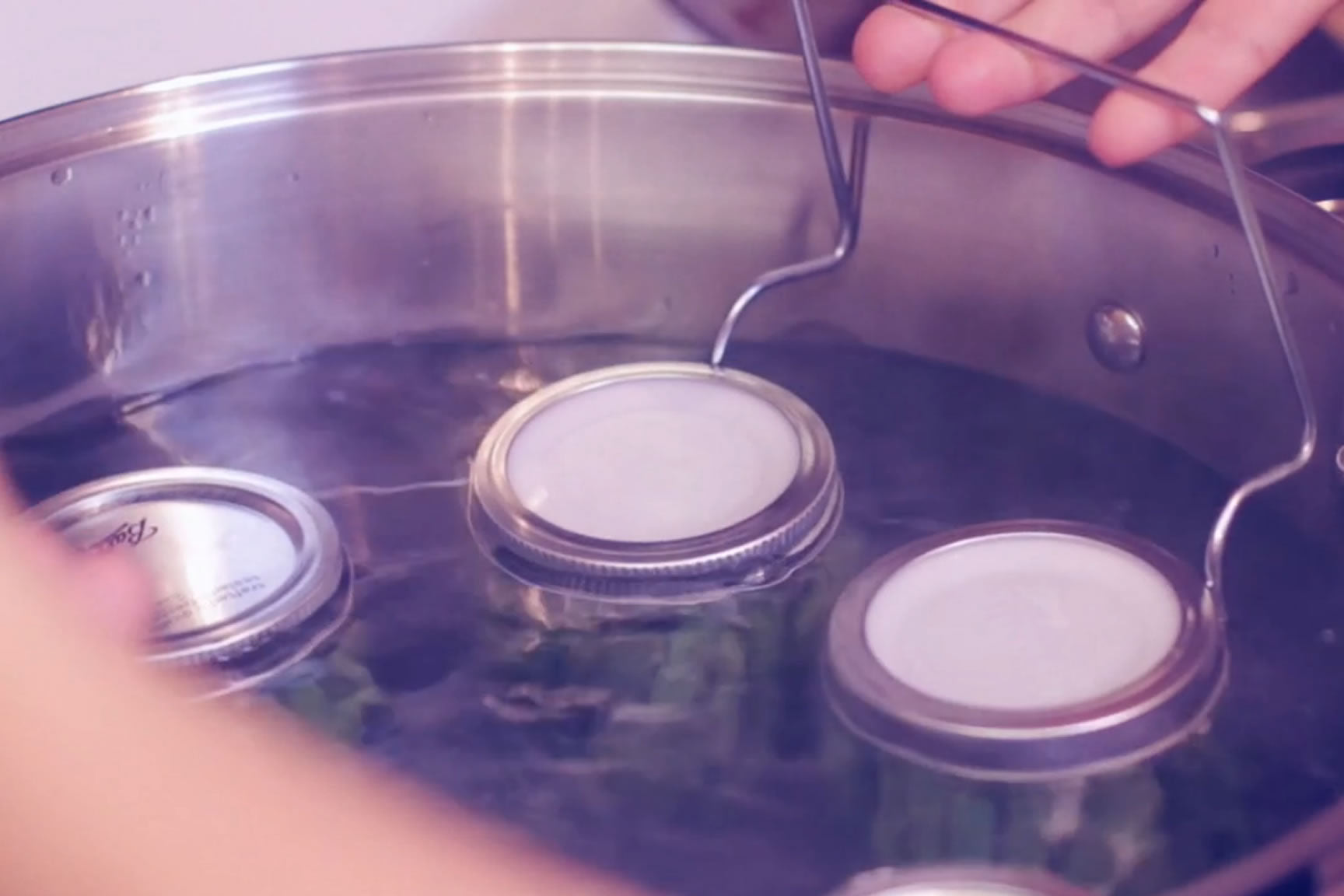 how to make pickles with a water bath canner