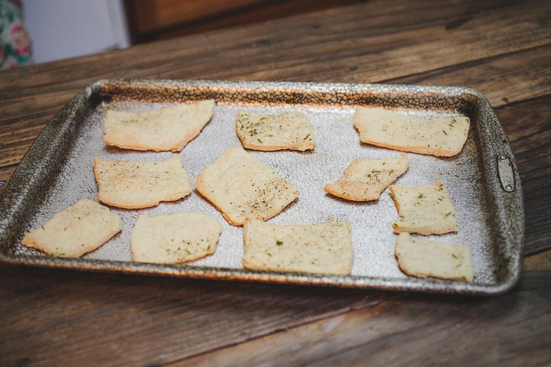 Sourdough Crackers