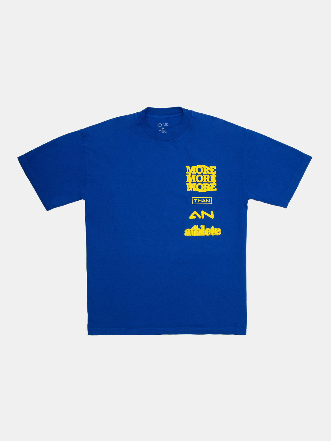 Los Angeles Circle Logo Tee Blue | UNINTERRUPTED® – Uninterrupted