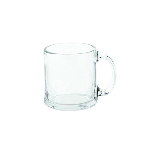 13 oz glass coffee mug