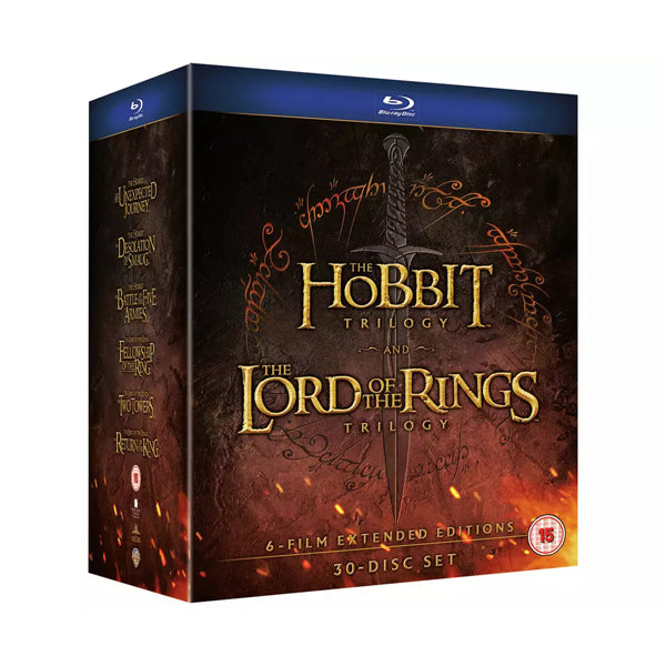 middle earth blu ray box set