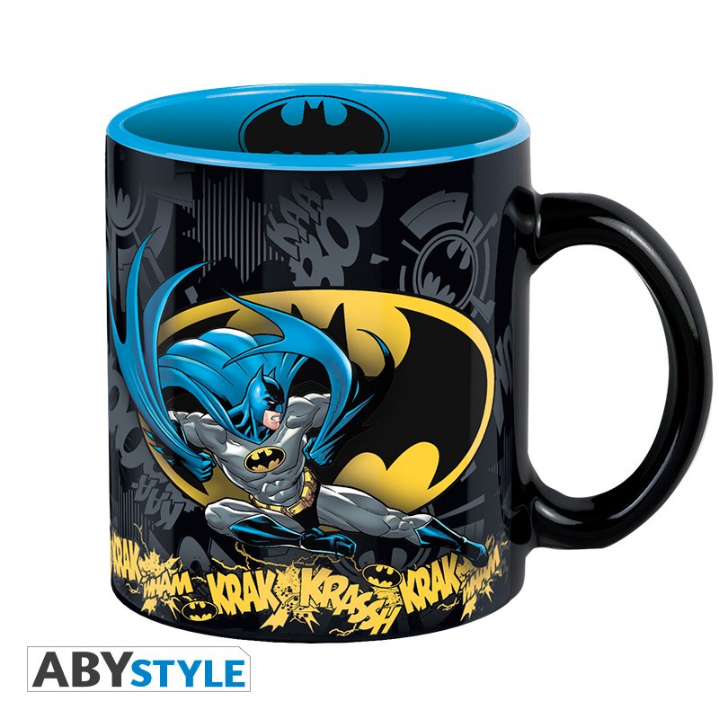 DC COMICS - Mug - 320 ml - Batman action Mug Design DC COMICS Licensed –  