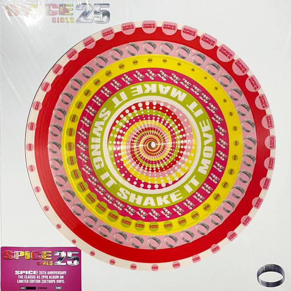 Spice Girls Spice 25th Anniversary Zoetrope Picture Disc Lp Cavoae 