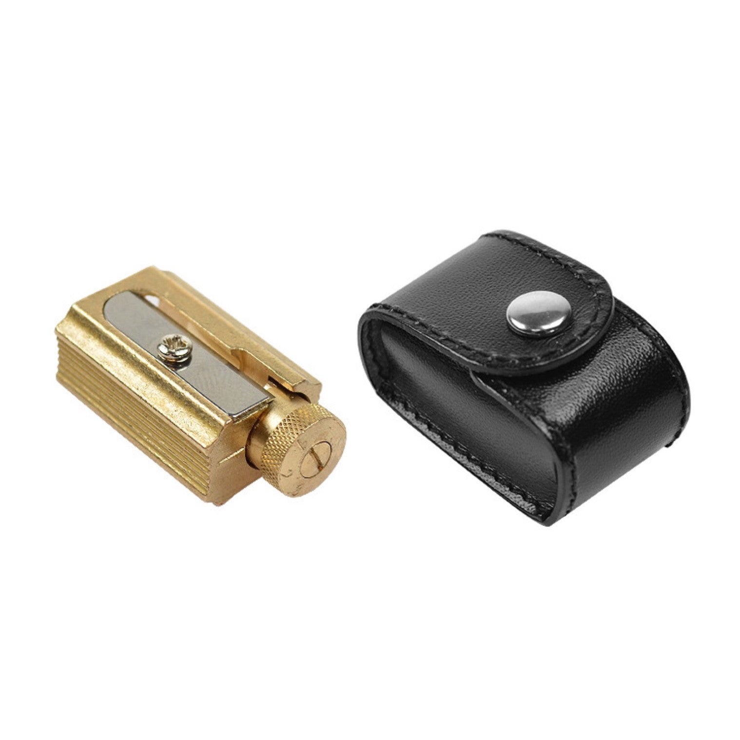 brass pencil sharpener