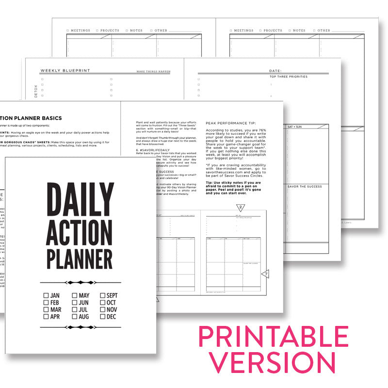 daily planner pdf