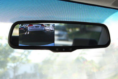 Rear view mirror back up camera ford #5