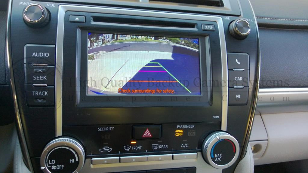 Toyota Display Audio/Entune Backup Camera Kit - Camry ... tacoma stereo wiring diagram 