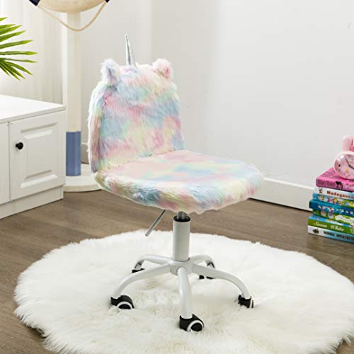 Children S Study Desk Chair Sweat Seats Kids Colorful Unicorn