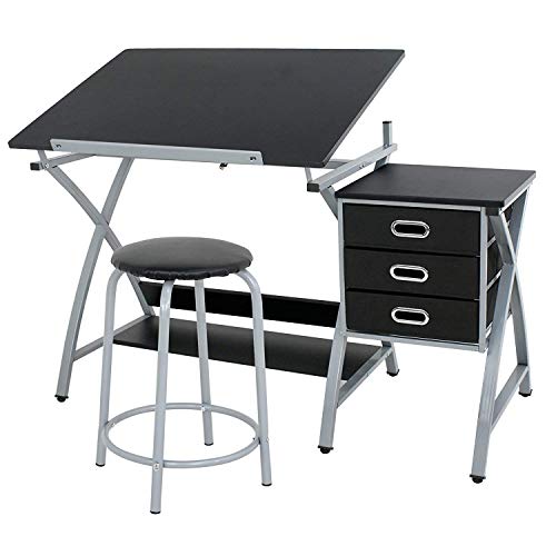 Homgarde Mdf Drawing Drafting Table Art Craft Drafting Desk