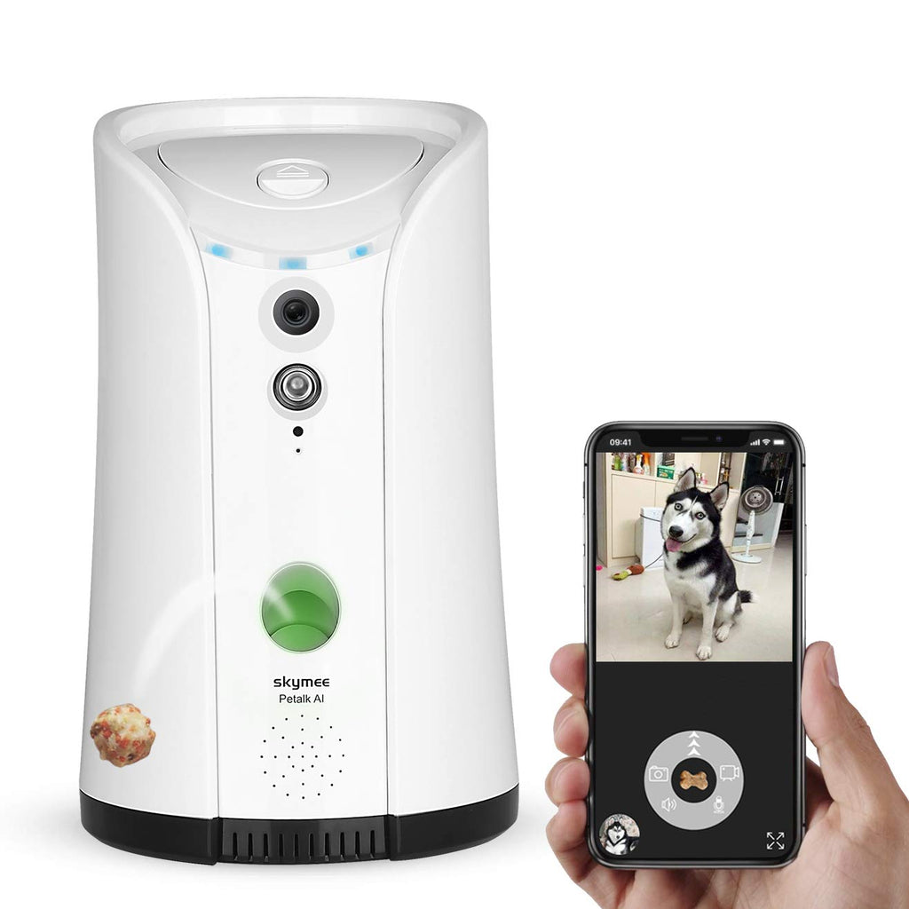 remote pet treat dispenser