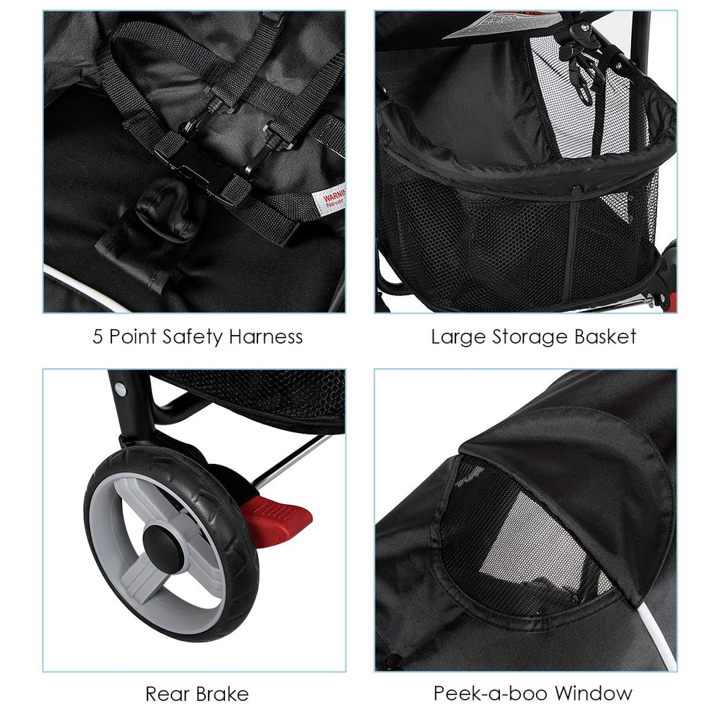 costzon lightweight stroller