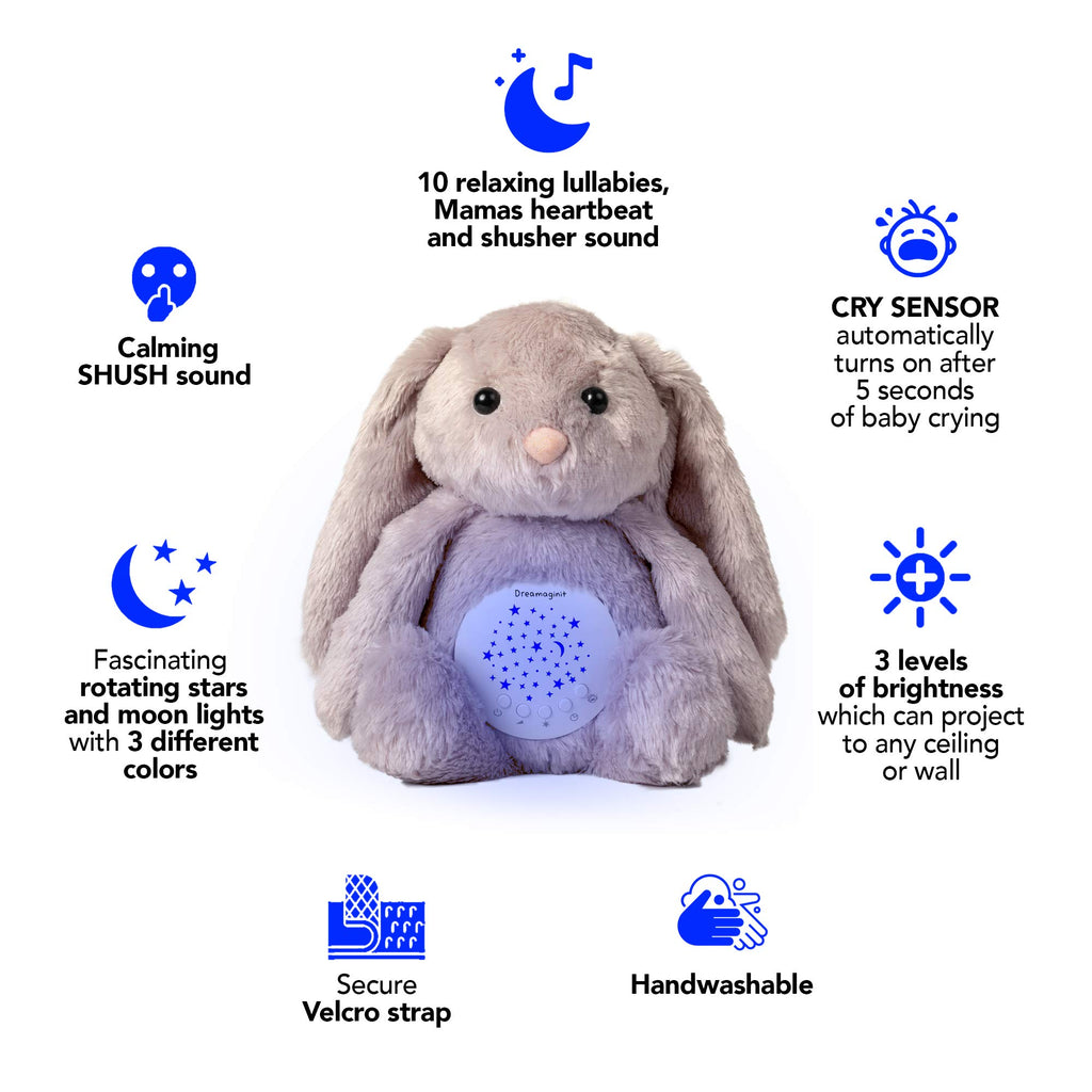 white noise cuddly toy