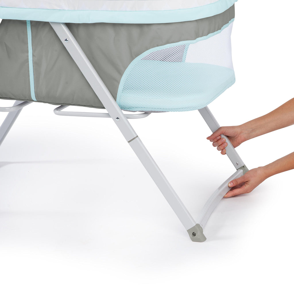 folding rocking bassinet