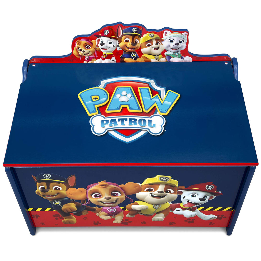 paw patrol toy box