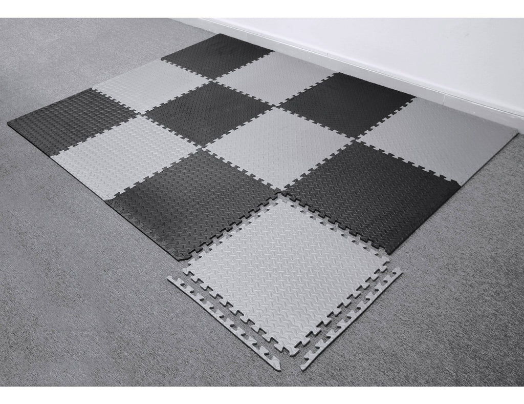 white exercise mat