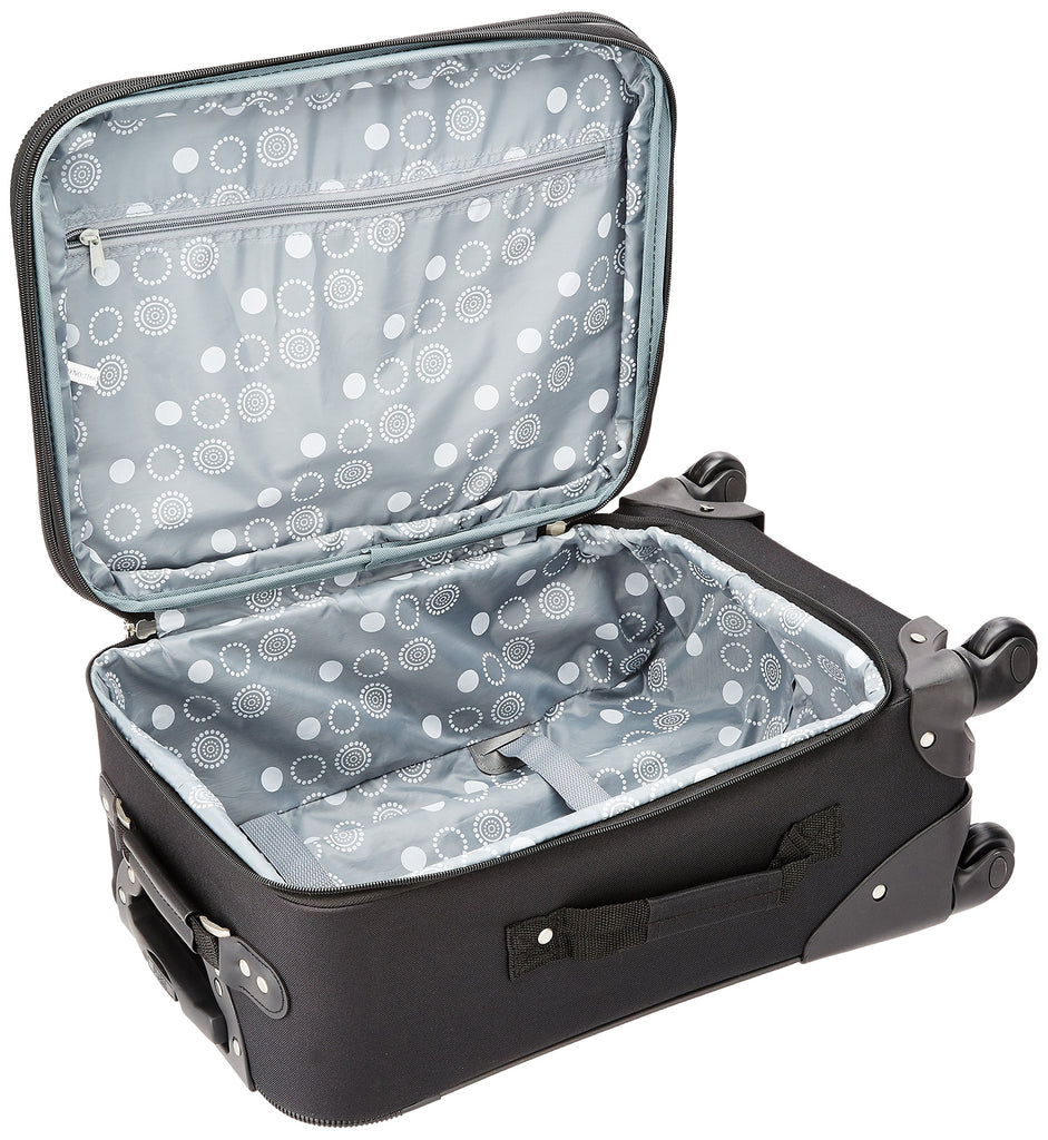 rockland luggage 19 inch expandable spinner carry on