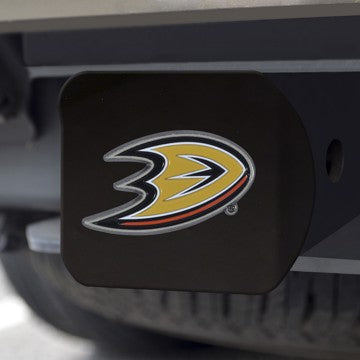 Wholesale-Anaheim Ducks Hitch Cover NHL Color Emblem on Black Hitch - 3.4" x 4" SKU: 22755