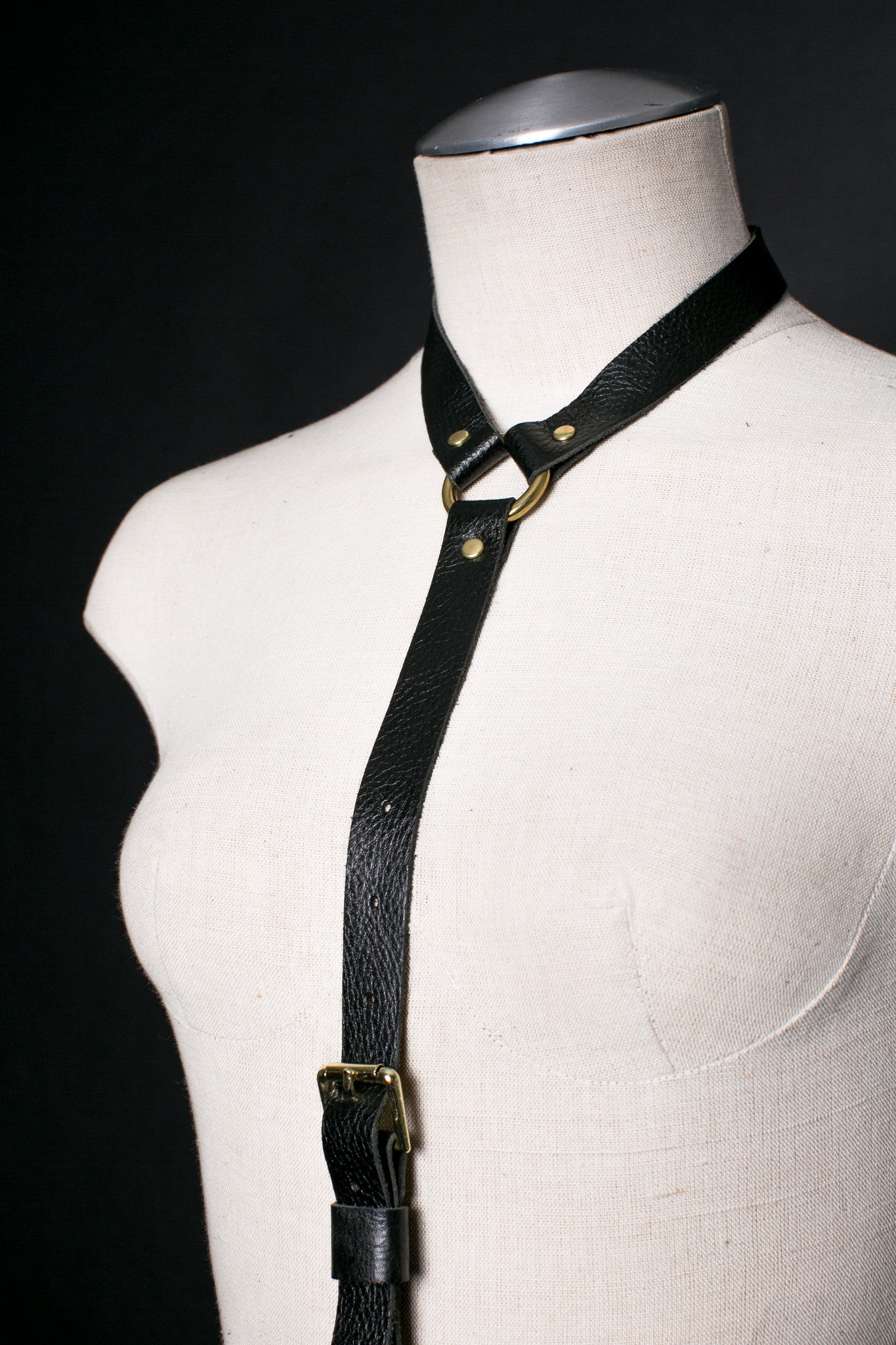 Dessa Leather Harness Belt by JAKIMAC | S/M,M/L – JAK STUDIOS